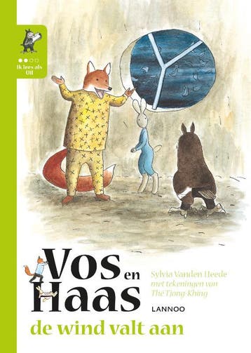 Ik leer lezen met Vos en Haas - Ik lees als Uil - De wind, Verzenden, Zo goed als nieuw, Sylvia Vanden Heede