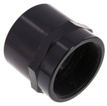 Raccord PVC femelle femelle femelle 75mm x femelle Rp 2-1/2, Verzenden