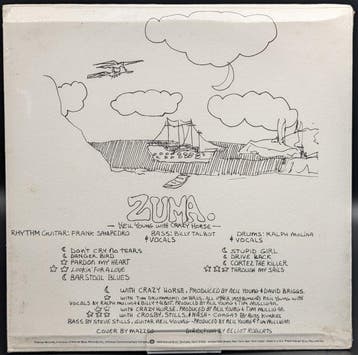 Neil Young & Crazy Horse - Zuma - Vinylplaat - 1ste persing, Nieuw in verpakking