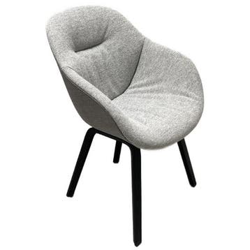HAY About A Chair Aac223 Soft Stoel Mode 032 - Eetkamerstoel, Verzenden, Zo goed als nieuw, Grijs, Scandinavisch