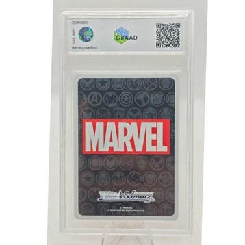 Spiderman Marvel - 1 Graded card - Weiß Schwarz Full art -, Nieuw