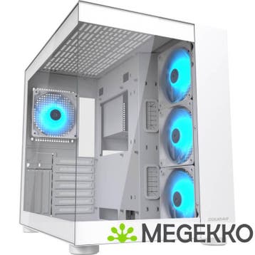 COUGAR Gaming FV150 RGB Midi Tower Wit, Verzenden, Nieuw