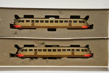 Rivarossi H0 - 1799 - Modeltrein motorwagen (2) - MD 56, Nieuw