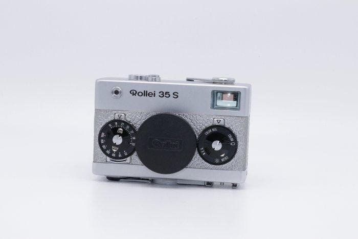 Rollei 35 S Silber mit Sonnar 2,8/40mm HFT | Sonderedition, Audio, Tv en Foto, Fotocamera's Analoog