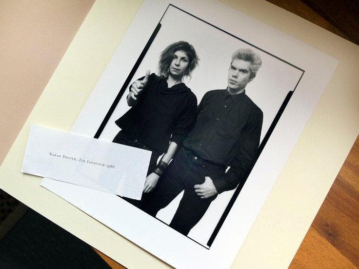 Pieter Vandermeer - Jim Jarmusch et Sarah Driver, Antiquités & Art, Art | Objets design