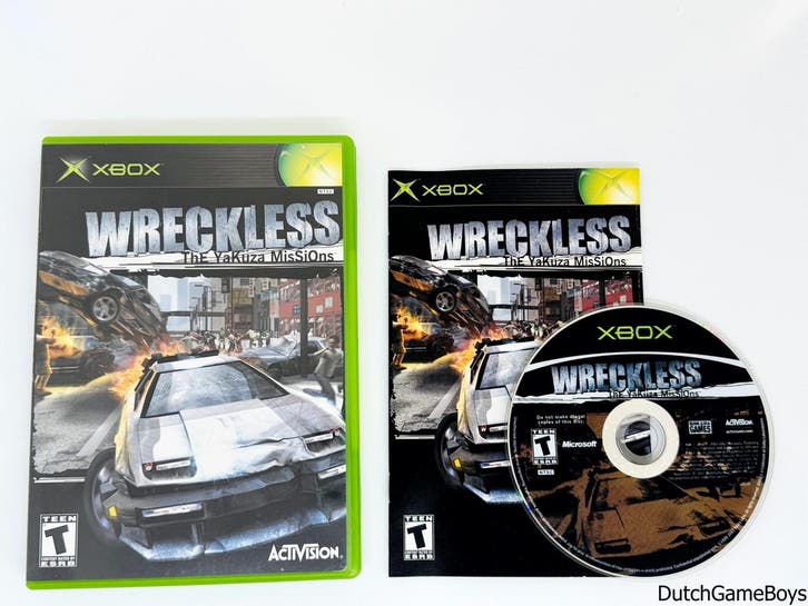 Xbox Classic - Wreckless - The Yakuza Missions - USA, Games en Spelcomputers, Games | Xbox Original, Gebruikt, Verzenden