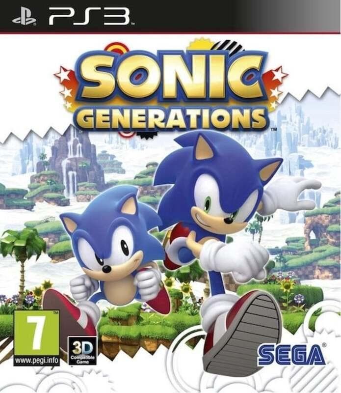 Sonic Generations (PS3 Games), Games en Spelcomputers, Games | Sony PlayStation 3, Zo goed als nieuw, Ophalen of Verzenden