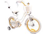 Veiling - Sun Baby Heart Bike 16 inch kinderfiets wit/goud, Nieuw