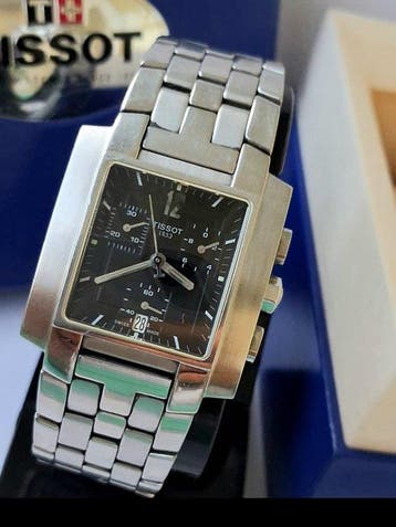 Tissot - Tissot TXL Chronograph - Rectangular Vintage Watch