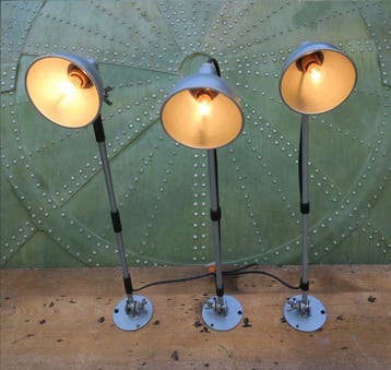 Lampe murale - Acier, Aluminium - Lampes industrielles