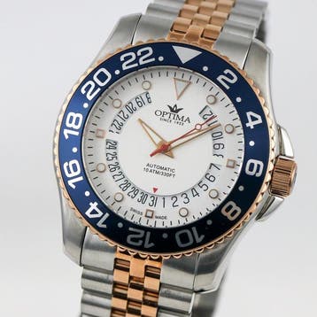 Optima - Swiss Made Watch NEW MODEL - OSA468-SR-19 - Zonder