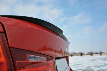 Maxton Kofferklep Spoiler Glans Zwart BMW 3 Serie F30 B8089, Nieuw, Achter, BMW