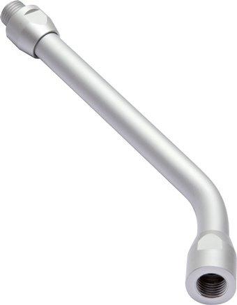 Tube dextension coudé de 800 mm sans buse, Verzenden