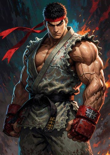 SSICK - [XL MATTE PAPER] Ultimate Fighter + Warriors, Nieuw