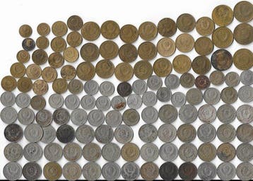 Rusland, Sovjet-Unie (USSR) Collection of 12+ coins, various