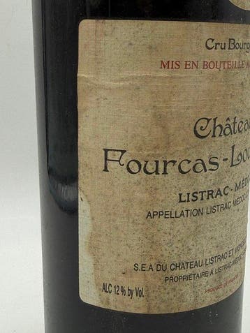 1985 Château Fourcas-Loubaney - Listrac-Médoc Cru Bourgeois