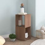 vidaXL Draaikast 34,5x34,5x75,5 cm spaanplaat sonoma eiken, Huis en Inrichting, Verzenden, Nieuw