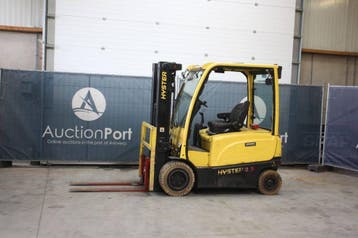 Veiling: Heftruck Hyster J2.5XN Elektrisch 2360kg 4.95m 2017, Ophalen