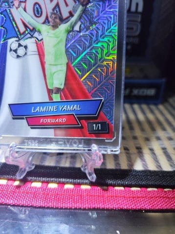 Wild Card Comix Lamine Yamal Único (1/1), Rookie-kaart,, Nieuw