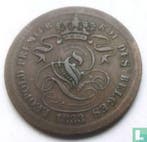 België 2 centimes 1833 (muntslag), Postzegels en Munten, Munten | België, Verzenden, Losse munt