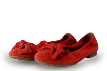 Tamaris Ballerinas in maat 37 Rood, Kleding | Dames, Tamaris, Verzenden, Ballerina's, Gedragen