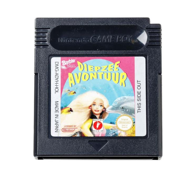Barbie Diepzee Avontuur  - Gameboy Classic (Losse Cassette), Games en Spelcomputers, Games | Nintendo Game Boy, Zo goed als nieuw