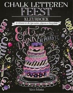 Chalk letteren Feest kleurboek (9789045322230), Verzenden