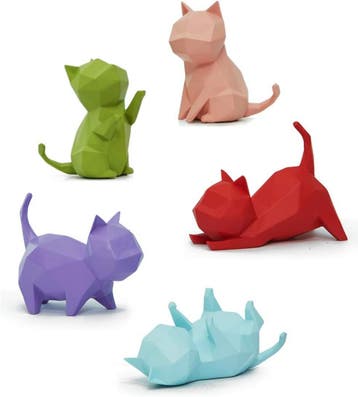 5 Kat Sculpturen Modern | Retour deal | 34% Korting, Verzamelen, Beelden en Beeldjes, Verzenden, Zo goed als nieuw, Dier