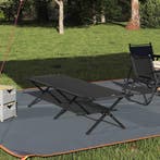 vidaXL Opvouwbaar Campingbed Zwart 193 x 69 x 45 cm Oxford, Caravans en Kamperen, Kampeeraccessoires, Verzenden, Nieuw