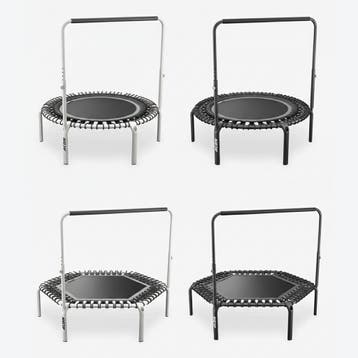 ACON Fit Rebounder Fitness Trampoline met balanshandgreep, Sport en Fitness, Verzenden, Nieuw, Rug, Overige typen