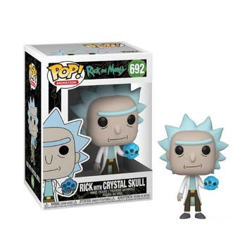 Funko Pop!  Rick and Morty - Rick with Crystal Skull #692, Verzenden, Nieuw
