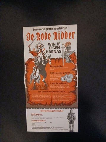 De Rode Ridder - 2 tournooispellen - 8 Album - Eerste, Boeken, Stripverhalen, Nieuw