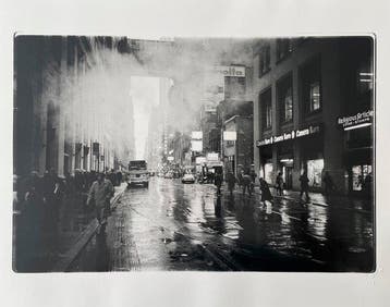 Lionel DERIMAIS - Brouillard dans les rues de New-York, c.