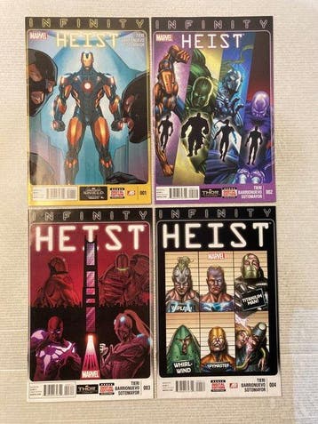 Infinity Heist (2013) 4 comics in range # 1 to 4! Complete, Livres