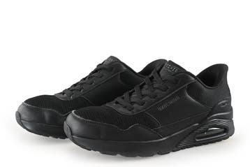 Skechers Sneakers in maat 42 Zwart, Verzenden, Zwart, Zo goed als nieuw, Skechers