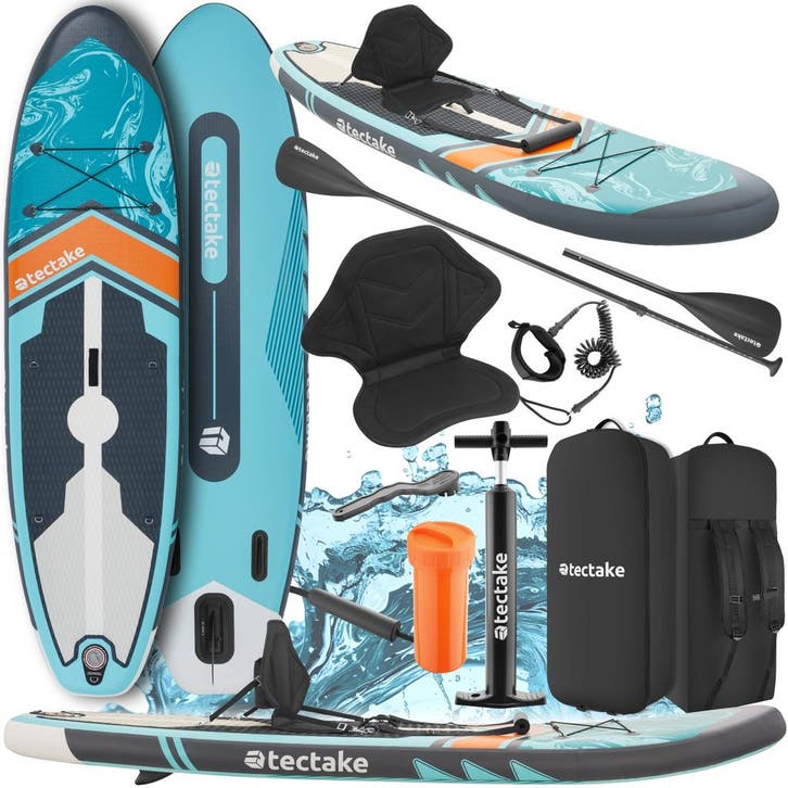 2in1 stand-up paddleboard, opblaasbaar, complete set, Sports nautiques & Bateaux, Kitesurf, Envoi