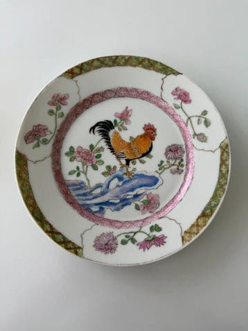 Samson parijs - Samson - Assiette - bord - Porcelaine tendre