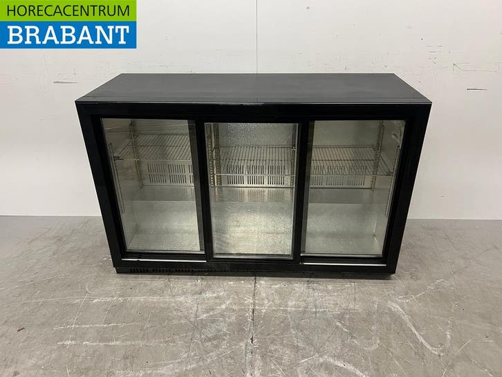 Scan Domestic Barkoeling 3 Glazen Schuifdeuren 135 cm 230V, Zakelijke goederen, Horeca | Keukenapparatuur, Ophalen of Verzenden