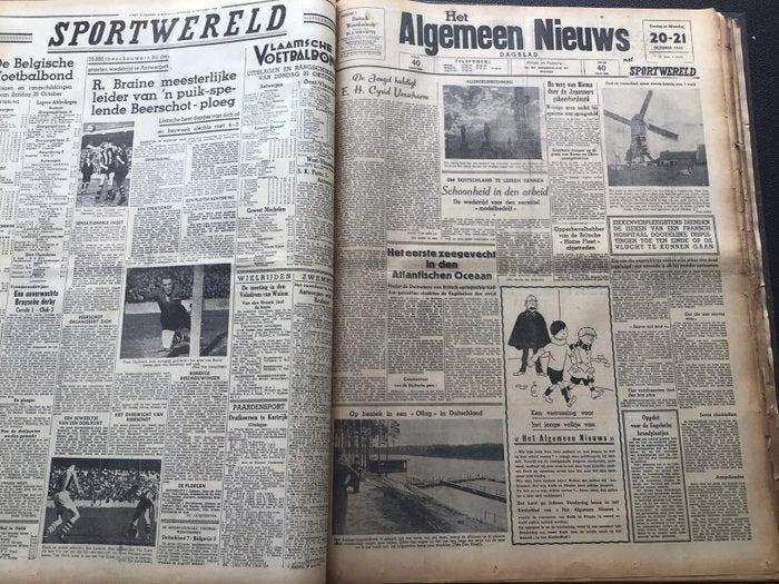 Kwik en Flupke - 1 Bundeling Kranten Het Algemeen Nieuws -, Boeken, Stripverhalen