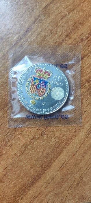Spanje. 40 Euro 2023 Princesa Leonor (Zonder minimumprijs)