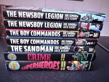 Golden Age - Jack Kirby & Joe Simon lot - 10 Harde kaften -, Boeken, Nieuw