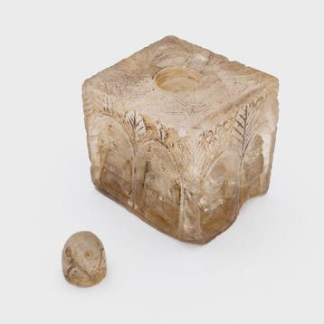 Vroege Gandhara Bergkristal Zeldzame Boeddhistische Relikwie