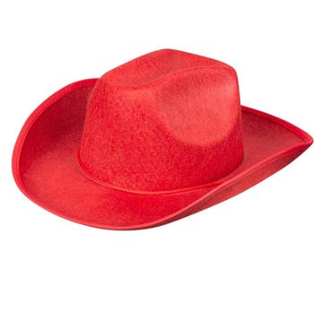 Cowboyhoed Rood, Verzenden, Nieuw