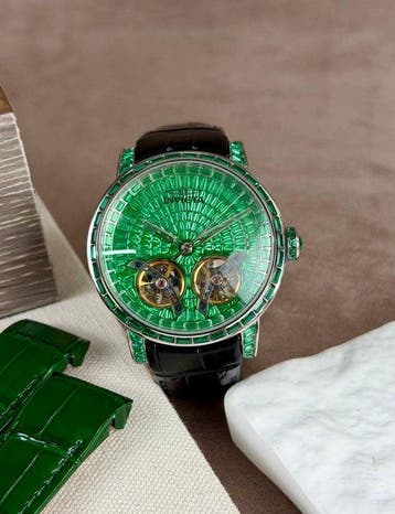 Invicta - Objet D Art Automatic Green Dial Double Balance -, Nieuw