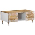 vidaXL Salontafel 100x54x40 cm massief mangohout, Verzenden