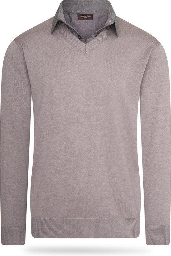 2dekans | Cappuccino Italia - Heren Trui Mock Pullover -, Kleding | Heren, T-shirts, Ophalen of Verzenden