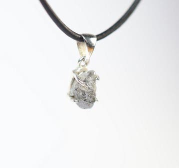 Ruwe diamant / Hanger / nieuw- 1.28 g - (1)