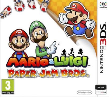 Mario & Luigi Paper Jam Bros. (3DS Games), Games en Spelcomputers, Ophalen of Verzenden, Zo goed als nieuw