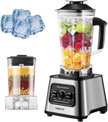Blender & Molen 2.5L | 34% korting | Laatste stuks!, Verzenden, Zo goed als nieuw, Powerblender