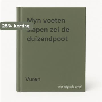 Myn voeten slapen zei de duizendpoot 9789038401362 Vuren, Verzenden, Gelezen, Vuren
